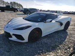 Salvage cars for sale at Loganville, GA auction: 2021 Chevrolet Corvette Stingray 3LT