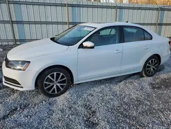 Volkswagen salvage cars for sale: 2017 Volkswagen Jetta SE