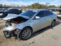 Salvage cars for sale at Florence, MS auction: 2017 Toyota Camry Hybrid