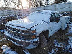 Salvage cars for sale from Copart Davison, MI: 2017 Chevrolet Silverado C3500