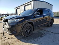 Salvage cars for sale at Duryea, PA auction: 2019 Toyota Highlander SE