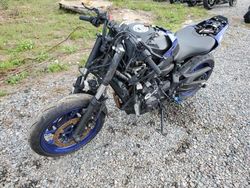 Salvage cars for sale from Copart Riverview, FL: 2022 Yamaha MT07