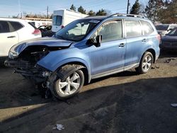 Subaru salvage cars for sale: 2015 Subaru Forester 2.5I