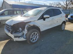 Salvage cars for sale at Wichita, KS auction: 2019 Ford Ecosport SE