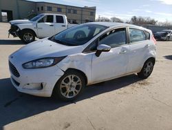 Salvage cars for sale at Wilmer, TX auction: 2014 Ford Fiesta SE