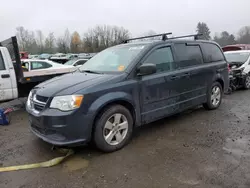 Salvage cars for sale from Copart Portland, OR: 2013 Dodge Grand Caravan SE
