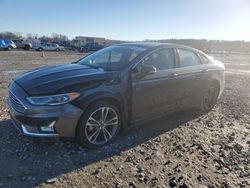 Salvage cars for sale at Cahokia Heights, IL auction: 2020 Ford Fusion Titanium