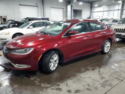 Chrysler 200 C Vehiculos salvage en venta: 2015 Chrysler 200 C