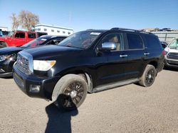 Salvage cars for sale at Albuquerque, NM auction: 2014 Toyota Sequoia Platinum
