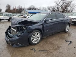 Salvage cars for sale from Copart Wichita, KS: 2017 Chevrolet Impala LT