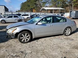 Salvage cars for sale from Copart Austell, GA: 2004 Nissan Maxima SE
