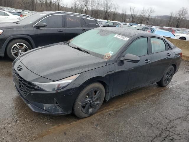 2022 Hyundai Elantra Blue