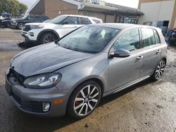 Salvage cars for sale at Vallejo, CA auction: 2012 Volkswagen GTI