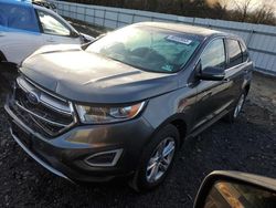 Salvage cars for sale at Windsor, NJ auction: 2015 Ford Edge SEL