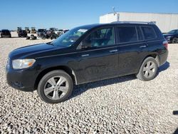 Salvage cars for sale from Copart Temple, TX: 2010 Toyota Highlander Limited