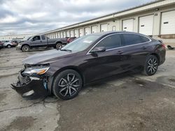 Chevrolet Malibu RS salvage cars for sale: 2020 Chevrolet Malibu RS