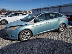 Ford Focus SEL salvage cars for sale: 2012 Ford Focus SEL