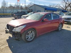 Salvage cars for sale at Wichita, KS auction: 2008 Infiniti G35