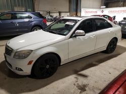 Salvage cars for sale from Copart Eldridge, IA: 2009 Mercedes-Benz C 300 4matic