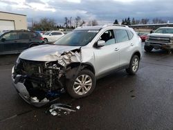 Salvage cars for sale at Woodburn, OR auction: 2015 Nissan Rogue S