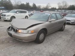 Buick Century Custom salvage cars for sale: 2001 Buick Century Custom