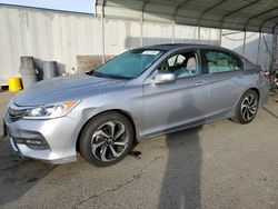 Honda Accord salvage cars for sale: 2017 Honda Accord EX