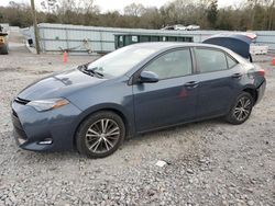 Salvage cars for sale from Copart Augusta, GA: 2017 Toyota Corolla L