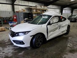 Honda salvage cars for sale: 2020 Honda Civic Sport