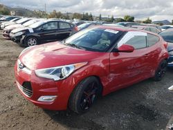 Salvage cars for sale from Copart San Martin, CA: 2013 Hyundai Veloster