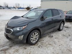 Salvage cars for sale at Rocky View County, AB auction: 2018 Chevrolet Equinox LT