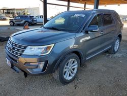 Ford Explorer salvage cars for sale: 2017 Ford Explorer XLT