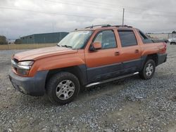 Salvage trucks for sale at Tifton, GA auction: 2004 Chevrolet Avalanche K1500