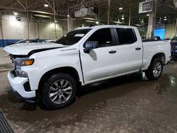 Chevrolet Silverado Vehiculos salvage en venta: 2021 Chevrolet Silverado K1500 Custom