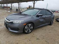 Salvage cars for sale at Temple, TX auction: 2017 Honda Civic LX