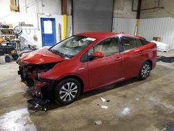 Salvage cars for sale at Glassboro, NJ auction: 2021 Toyota Prius LE