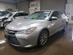 Salvage cars for sale from Copart Elgin, IL: 2016 Toyota Camry LE