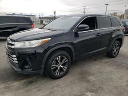 Burn Engine Cars for sale at auction: 2018 Toyota Highlander LE