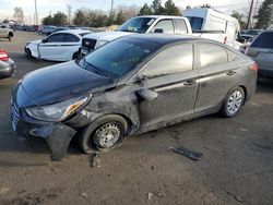 Salvage cars for sale from Copart Brighton, CO: 2022 Hyundai Accent SE