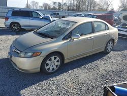 Salvage cars for sale from Copart Gastonia, NC: 2008 Honda Civic LX