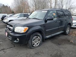 Salvage cars for sale at Portland, OR auction: 2005 Toyota Sequoia SR5