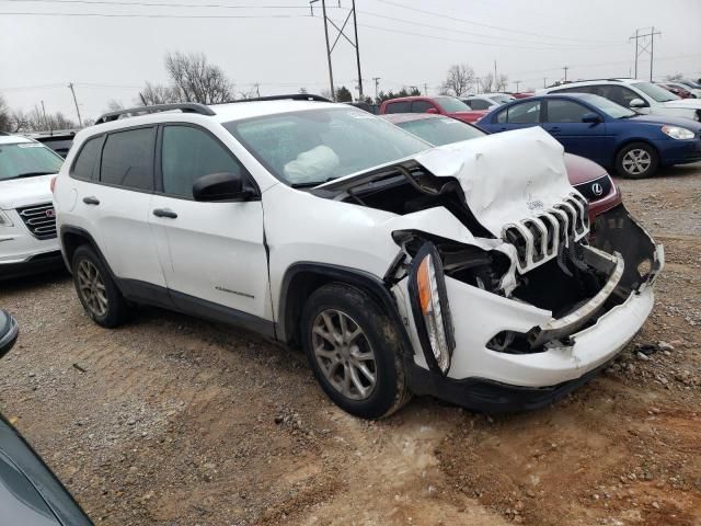 2016 Jeep Cherokee Sport