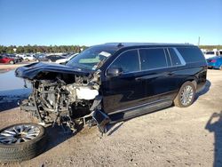 Vehiculos salvage en venta de Copart Houston, TX: 2021 Cadillac Escalade ESV Premium Luxury