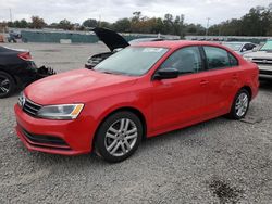 Volkswagen salvage cars for sale: 2015 Volkswagen Jetta Base