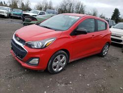 Salvage cars for sale from Copart Portland, OR: 2019 Chevrolet Spark LS