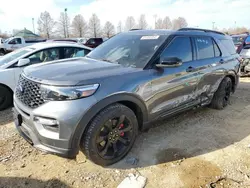 Salvage cars for sale at Bridgeton, MO auction: 2023 Ford Explorer ST