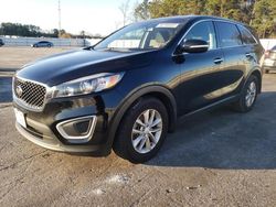 Salvage cars for sale at Dunn, NC auction: 2017 KIA Sorento LX