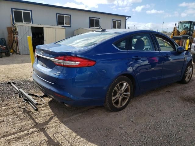 2018 Ford Fusion SE Hybrid