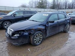 Salvage cars for sale from Copart Davison, MI: 2012 Chrysler 200 Touring