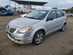 Pontiac Vibe salvage cars for sale: 2005 Pontiac Vibe