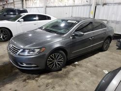 Salvage cars for sale from Copart Woodburn, OR: 2016 Volkswagen CC Base